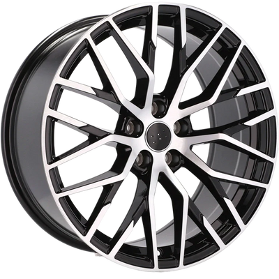 Alu kola pro Audi XFE30 8x18 5x112 ET35 66.6 Black Polished | Wheelsup.cz