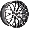 Cerchi in lega per Audi XFE30 8x18 5x112 ET40 66.6 Nero