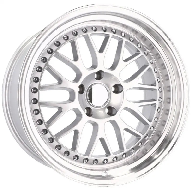 Alu kola pro BMW XFE55 9.5x19 5x120 ET22 74.1 Silver & Polished Lip | Wheelsup.cz