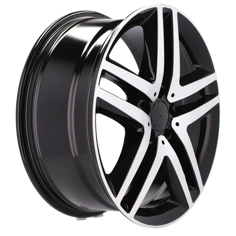 Alu kola pro Mercedes XFE69 8x19 5x112 ET52 66.6 Black Polished | Wheelsup.cz