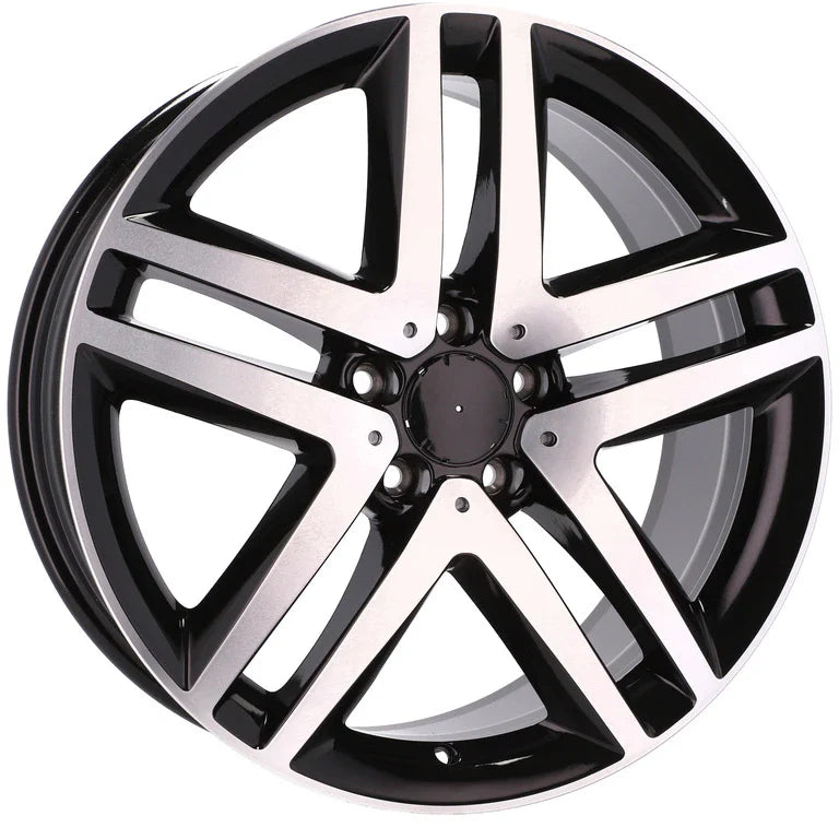 Alu kola pro Mercedes XFE69 8x19 5x112 ET52 66.6 Black Polished | Wheelsup.cz