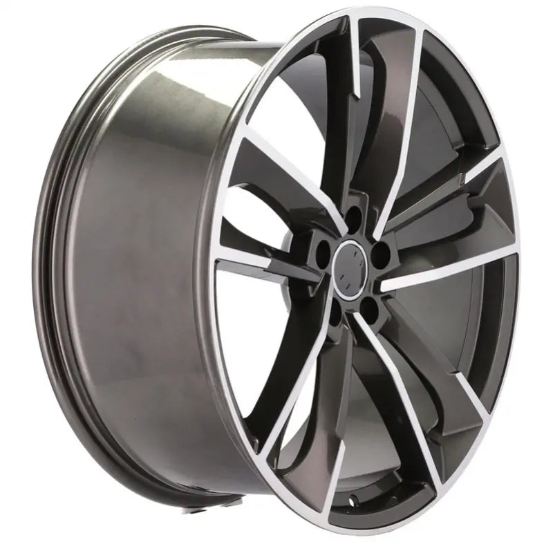 Alu kola pro Audi XFE81 8.5x19 5x112 ET27 66.6 Grey Polished | Wheelsup.cz