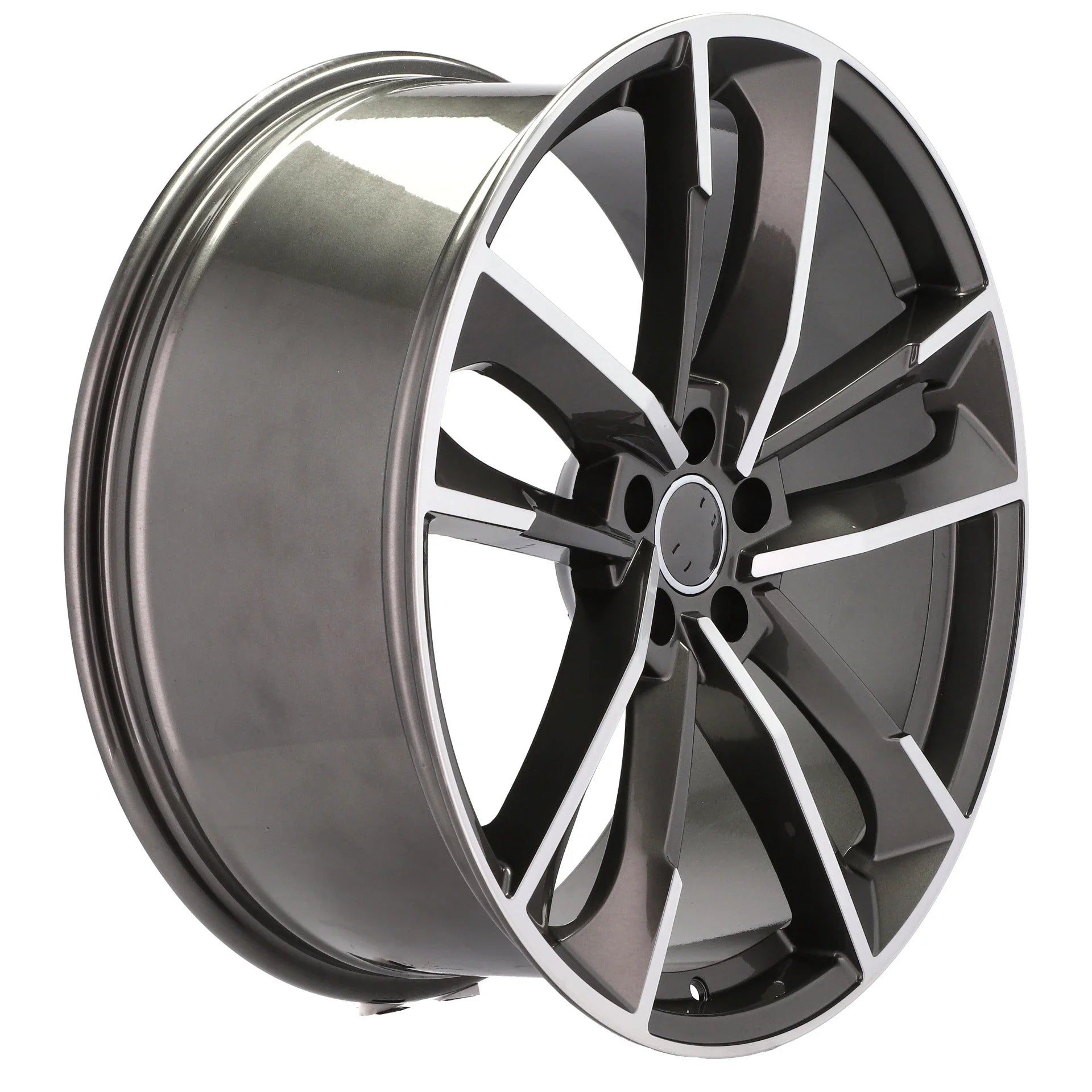 Alu kola pro Audi XFE81 9x21 5x112 ET33 66.6 Grey Polished | Wheelsup.cz