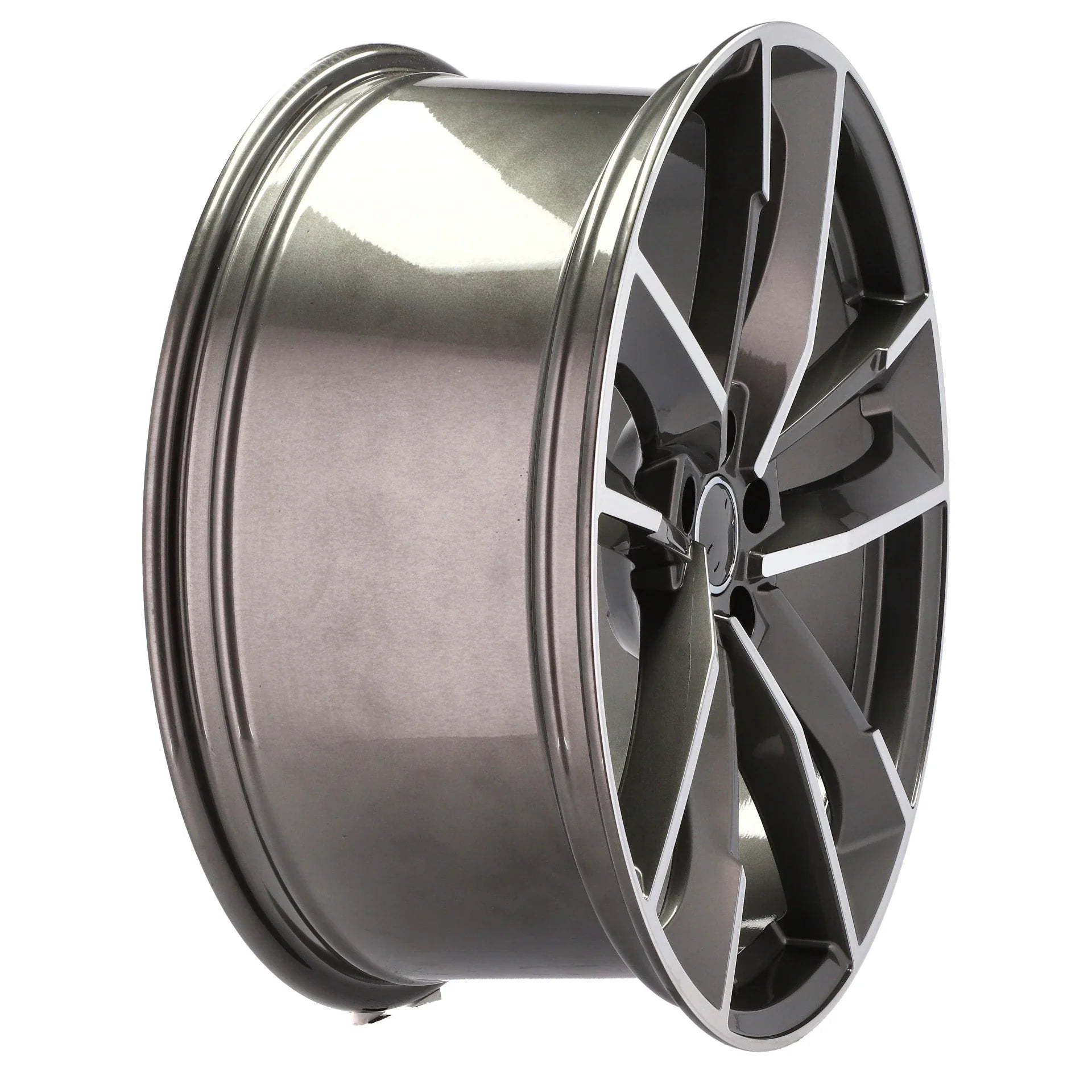 Alu kola pro Audi XFE81 9x21 5x112 ET33 66.6 Grey Polished | Wheelsup.cz