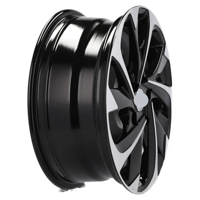 Alu kola pro Toyota XFE89 7x17 5x114.3 ET50 60.1 Black Polished | Wheelsup.cz
