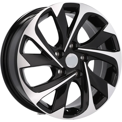 Alu kola pro Toyota XFE89 6.5x16 5x114.3 ET40 60.1 Black Polished | Wheelsup.cz