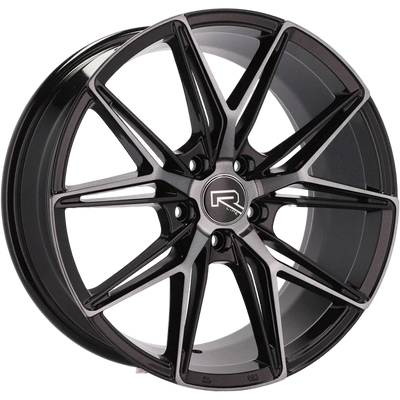 Alu kola HAXER Y0036 8x18 5x114.3 ET40 73.1 Black & Tinted Face | Wheelsup.cz