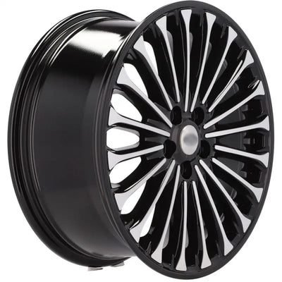 Alu kola pro Ford Y0056 7x17 5x108 ET50 63.4 Black Polished | Wheelsup.cz