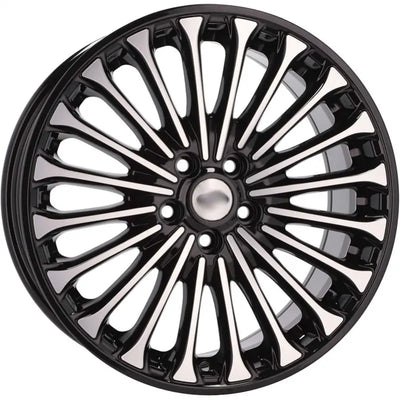 Alu kola pro Ford Y0056 7x17 5x108 ET50 63.4 Black Polished | Wheelsup.cz