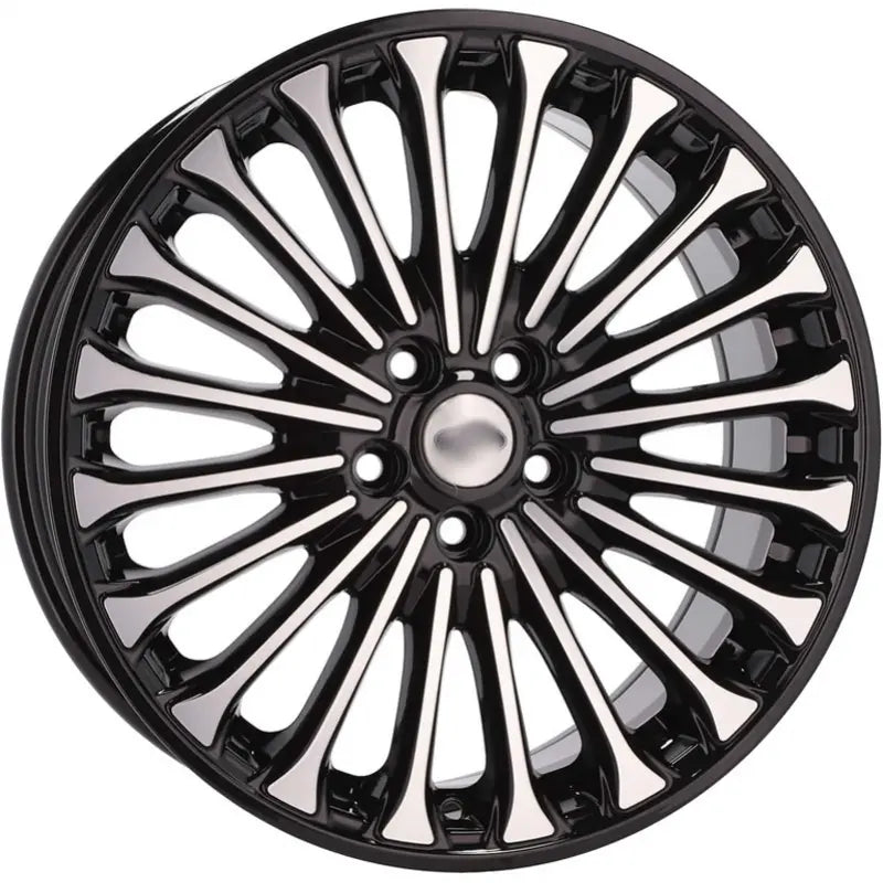 Alu kola pro Ford Y0056 7x17 5x108 ET50 63.4 Black Polished | Wheelsup.cz