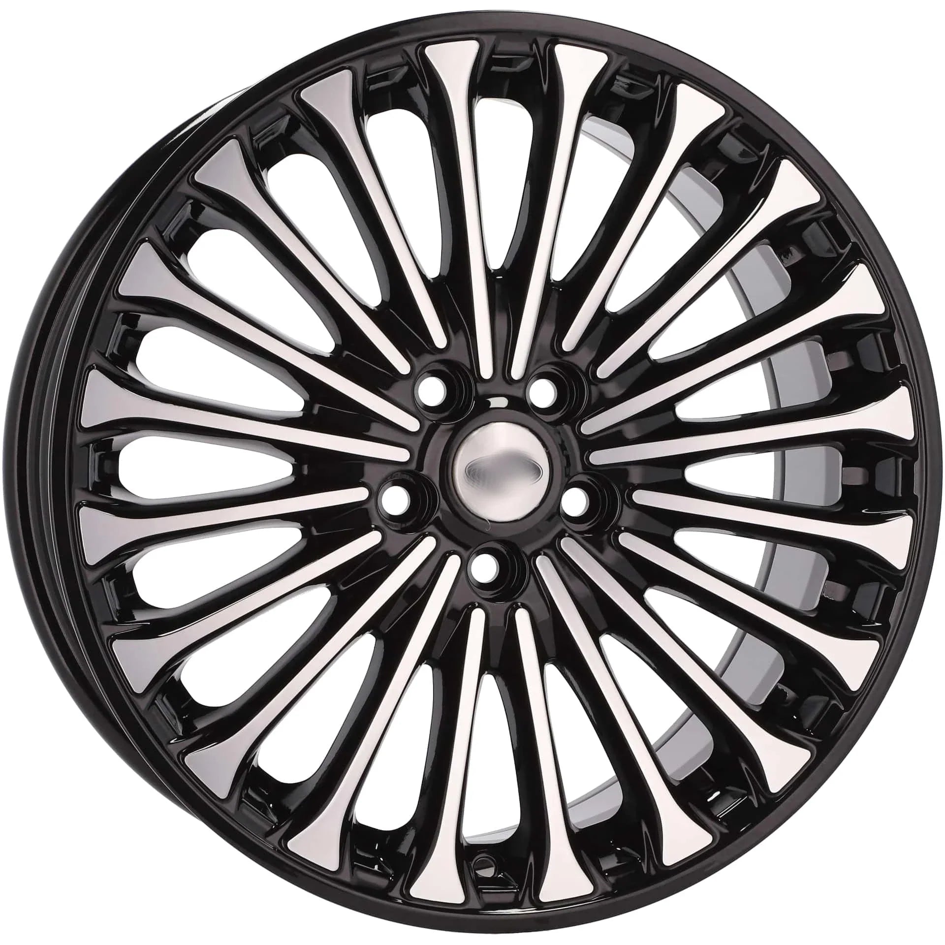 Alu kola pro Ford Y0056 8x18 5x108 ET55 63.4 Black Polished | Wheelsup.cz