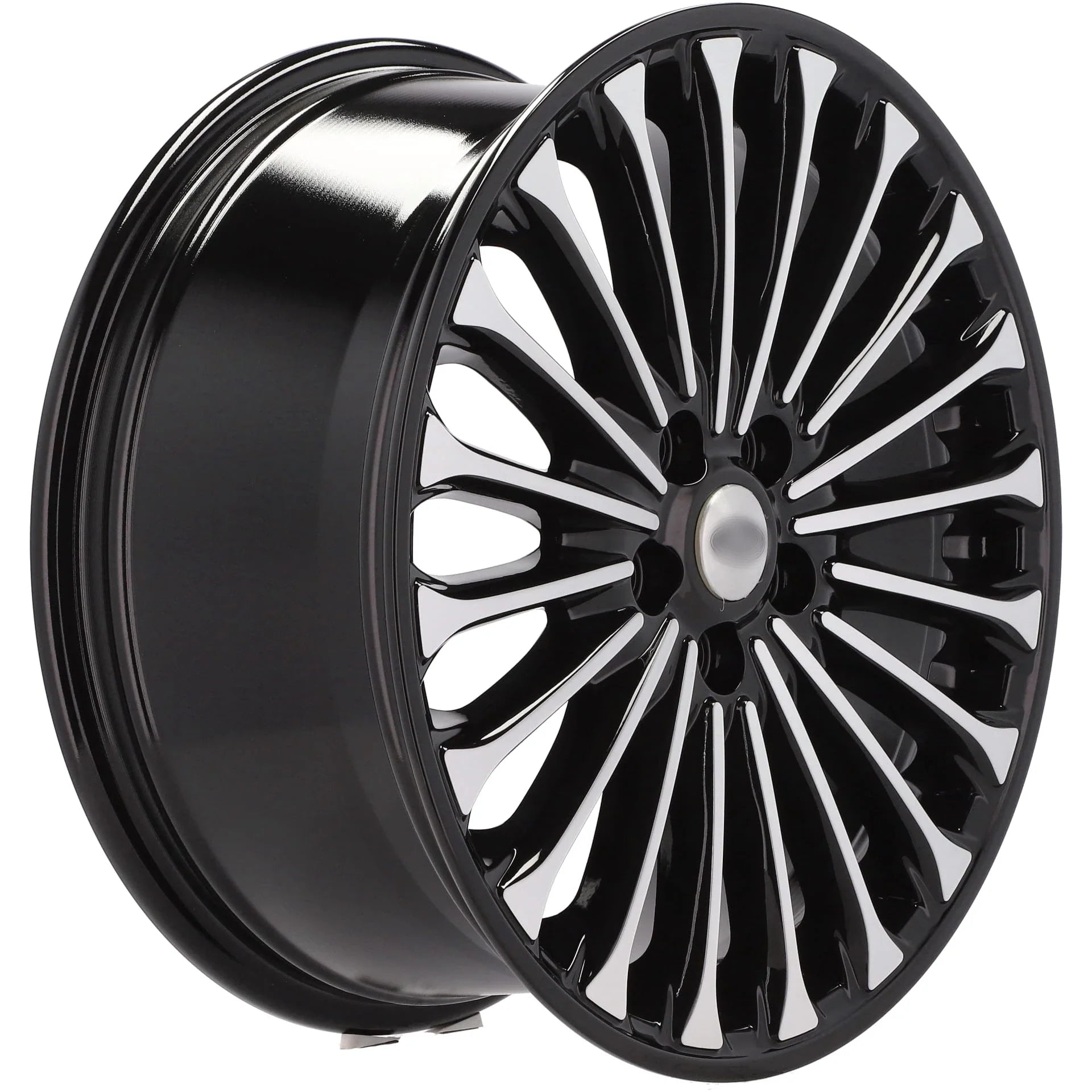 Alu kola pro Ford Y0056 8x18 5x108 ET55 63.4 Black Polished | Wheelsup.cz