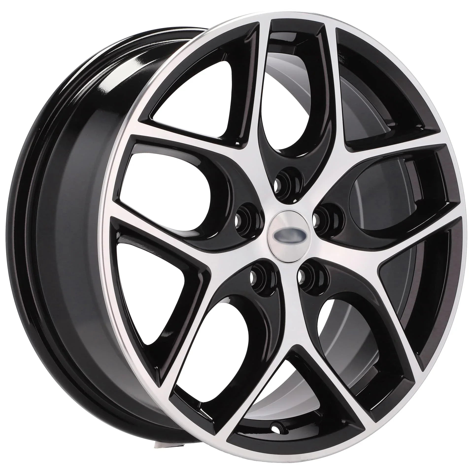 Alu kola pro Ford Y0058 7x17 5x108 ET50 63.4 Black Polished | Wheelsup.cz