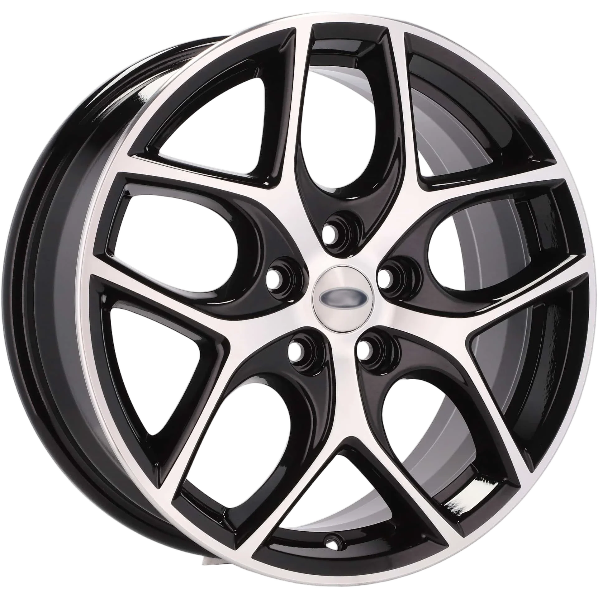Alu kola pro Ford Y0058 7x17 5x108 ET50 63.4 Black Polished | Wheelsup.cz