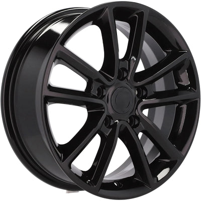 Alu kola pro Chrysler Y0062 6.5x17 5x127 ET40 Black | Wheelsup.cz