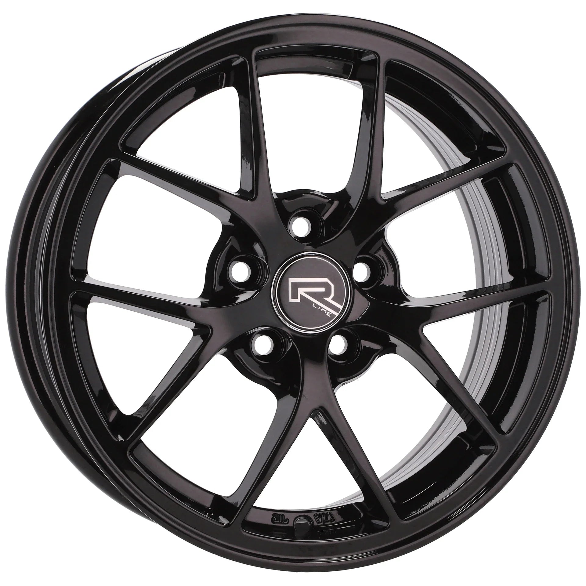 Alu kola Racing Line Y0134 6.5x15 5x114.3 ET40 67.1 Black | Wheelsup.cz