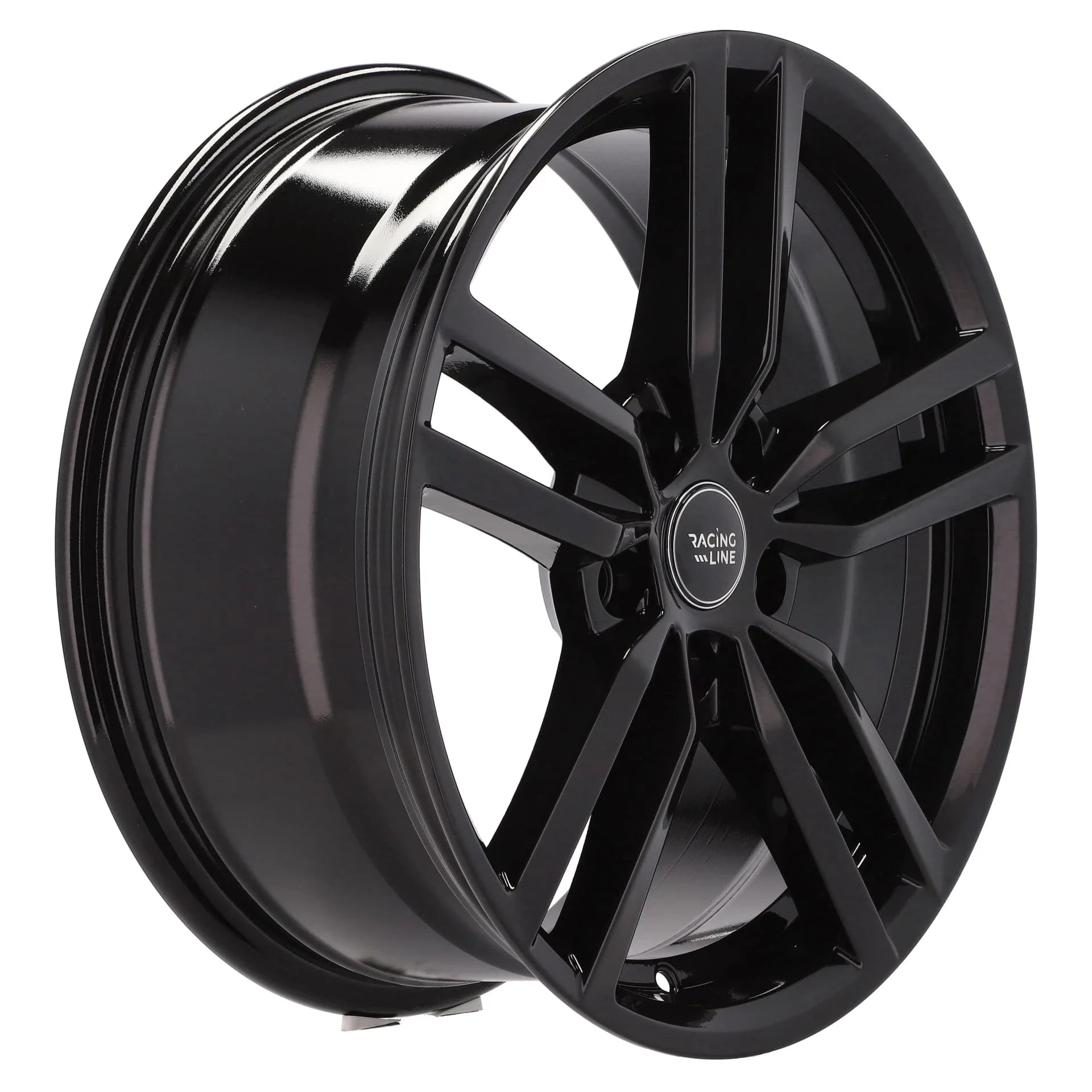 Alu kola Racing Line Y0136 7.5x17 5x112 ET30 66.6 Black | Wheelsup.cz