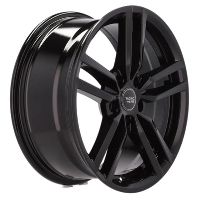 Alu kola Racing Line Y0136 7.5x17 5x108 ET40 73.1 Black | Wheelsup.cz