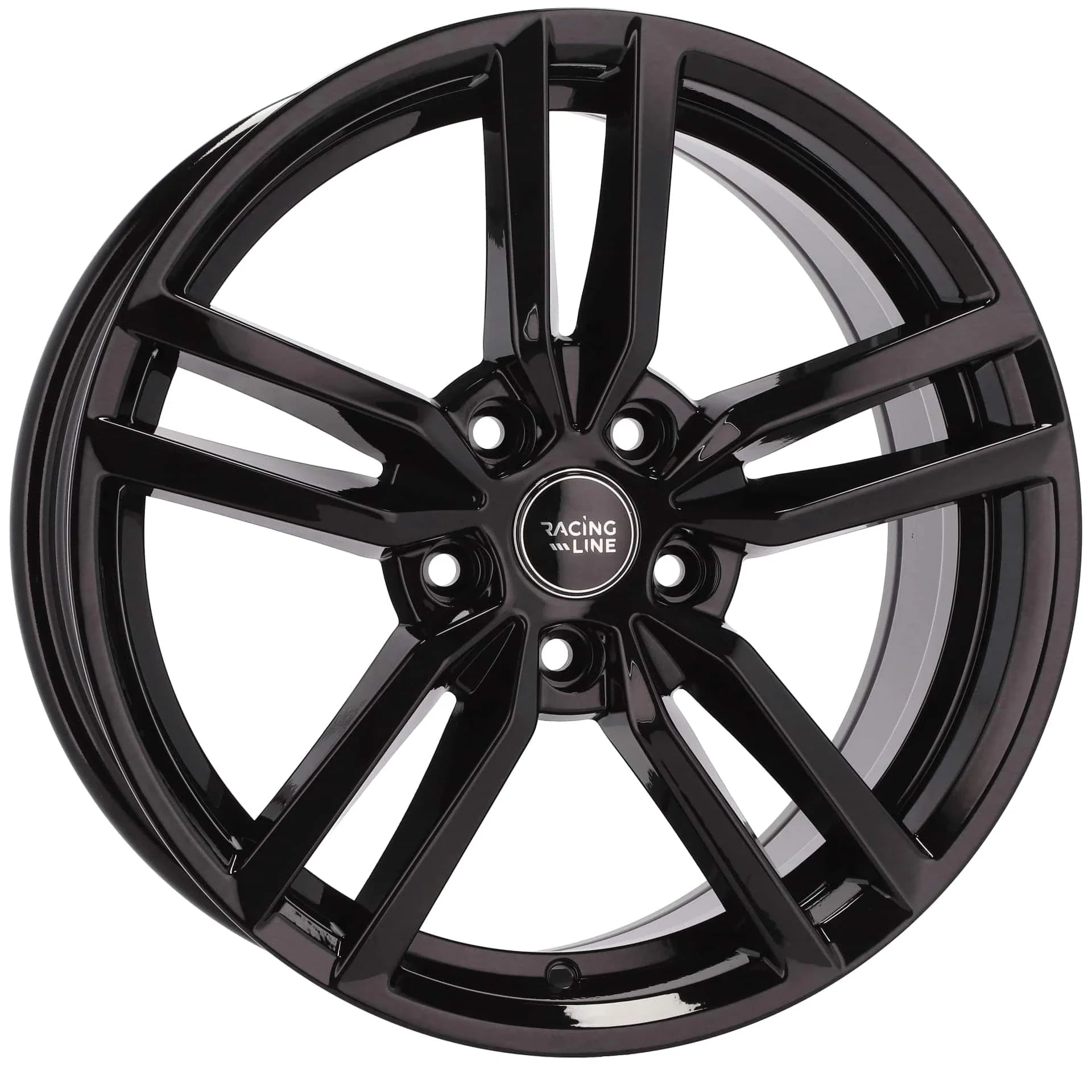 Alu kola Racing Line Y0136 7.5x17 5x108 ET40 73.1 Black | Wheelsup.cz