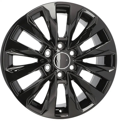 Alu kola pro Toyota Y0185 8x20 6x139.7 ET45 Black | Wheelsup.cz
