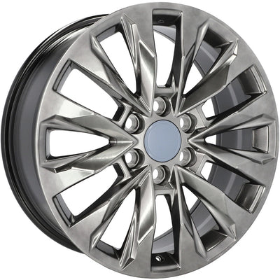Alu kola pro Toyota Y0185 8x20 6x139.7 ET60 Hyper Black | Wheelsup.cz