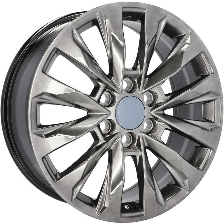 Alu kola pro Toyota Y0185 8x20 6x139.7 ET60 Hyper Black | Wheelsup.cz