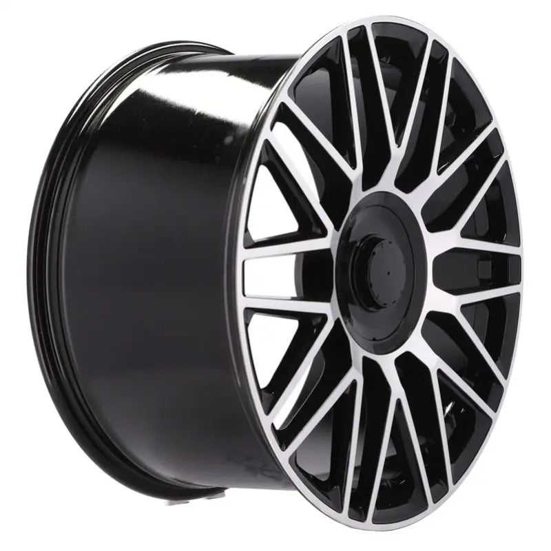 Alu kola pro Mercedes Y0207 8.5x20 5x112 ET40 66.6 Black Polished | Wheelsup.cz