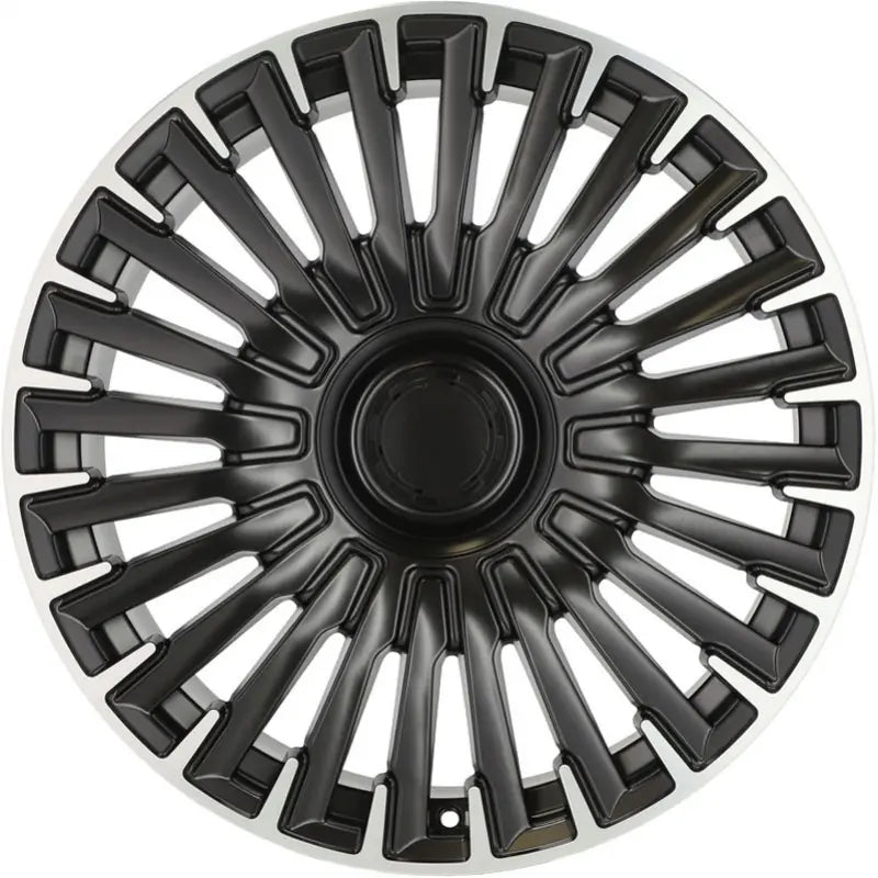 Alu kola pro Mercedes Y0425 8.5x20 5x112 ET32 66.6 Black Polished Half Matt | Wheelsup.cz