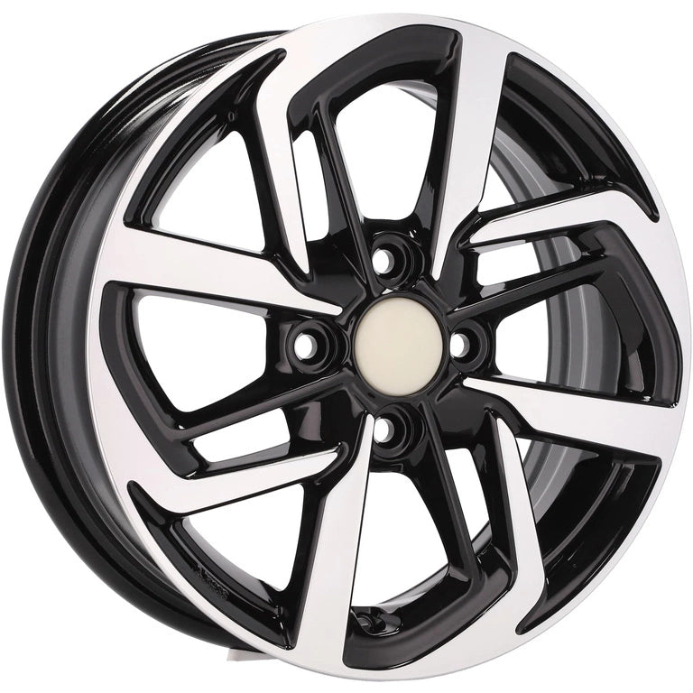 Alu kola pro Hyundai Y1126 5x14 4x100 ET41 54.1 Black Polished | Wheelsup.cz