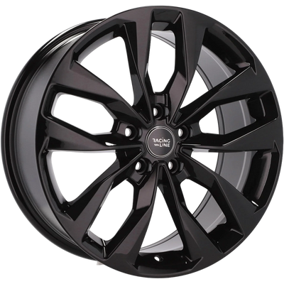 Alu kola Racing Line Y1144 6.5x16 5x100 ET45 57.1 Black Half Matt | Wheelsup.cz