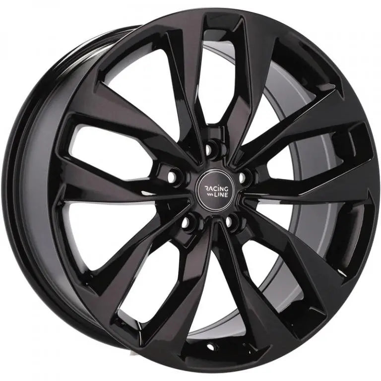Alu kola Racing Line Y1144 8x18 5x108 ET45 67.1 Black | Wheelsup.cz