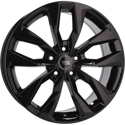 Alu kola Racing Line Y1144 8x18 5x108 ET45 67.1 Black | Wheelsup.cz