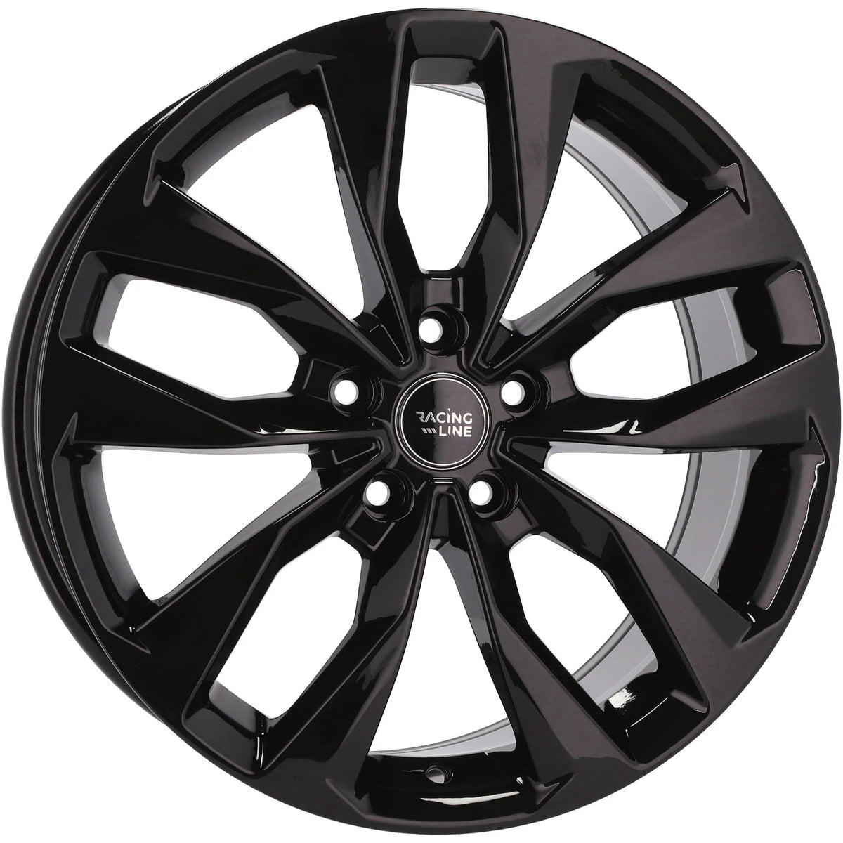 Alu kola Racing Line Y1144 7x17 5x115 ET44 70.1 Black | Wheelsup.cz