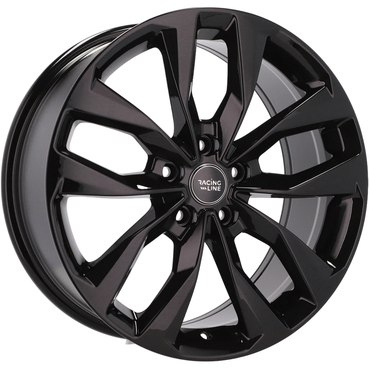 Alu kola Racing Line Y1144 7x17 5x115 ET44 70.1 Black | Wheelsup.cz