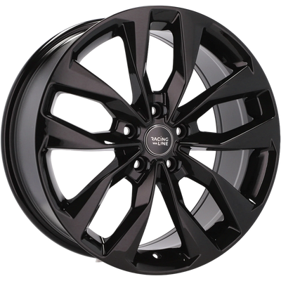Alu kola Racing Line Y1144 8x18 5x108 ET45 67.1 Black | Wheelsup.cz