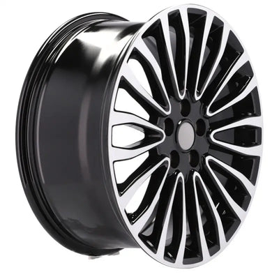 Alu kola pro Ford Y1158 7x17 5x108 ET50 63.4 Black Polished | Wheelsup.cz