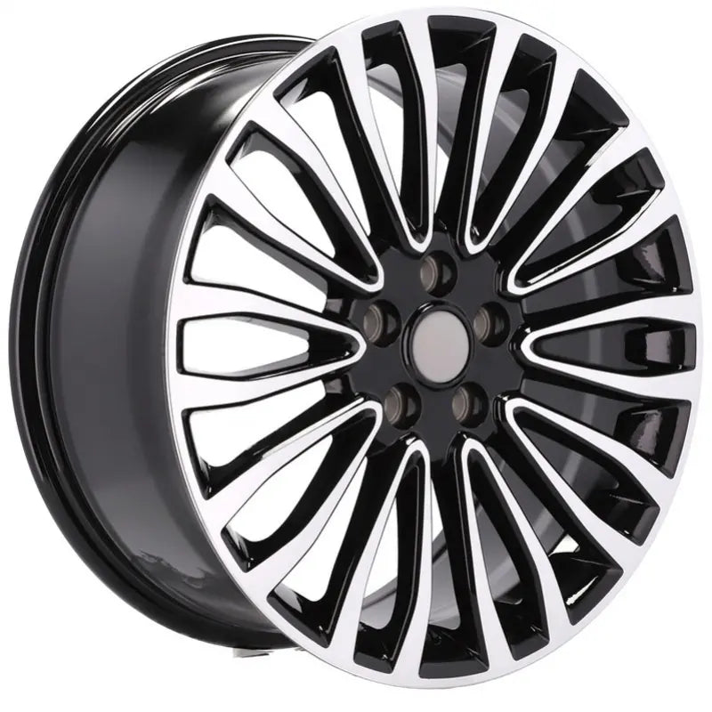 Alu kola pro Ford Y1158 7x17 5x108 ET50 63.4 Black Polished | Wheelsup.cz