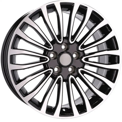 Alu kola pro Ford Y1158 7x17 5x108 ET50 63.4 Black Polished | Wheelsup.cz