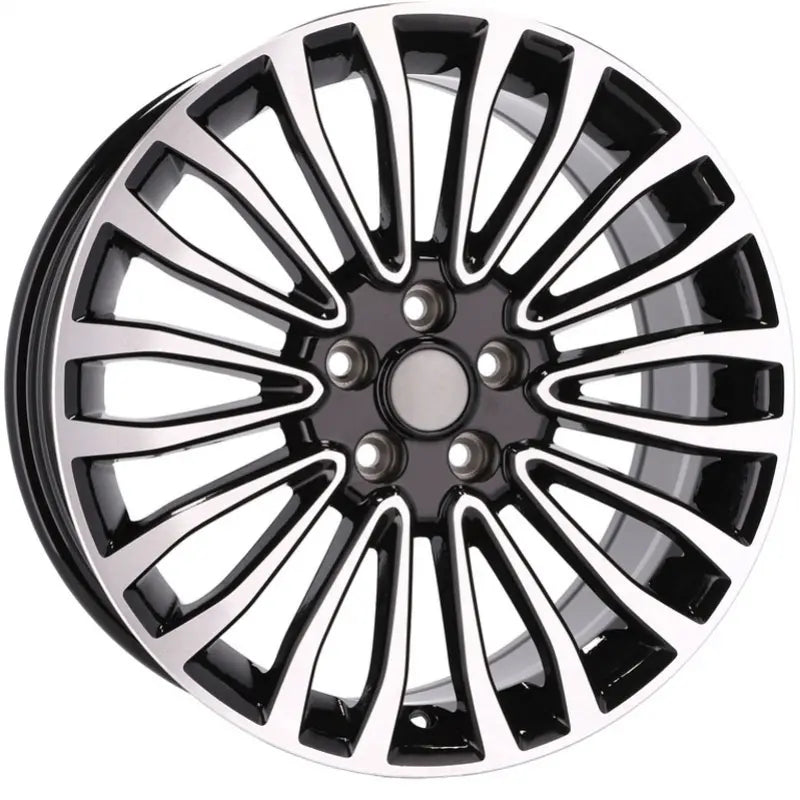 Alu kola pro Ford Y1158 7x17 5x108 ET50 63.4 Black Polished | Wheelsup.cz