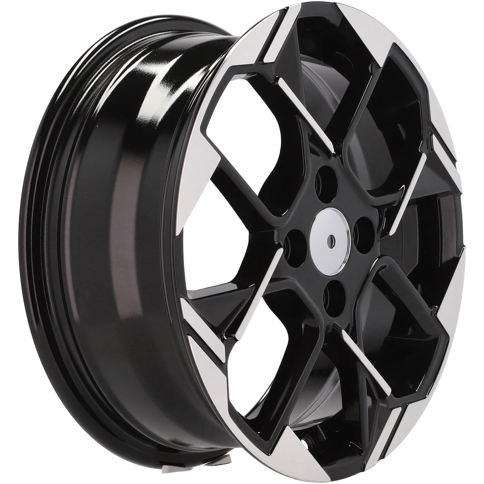 Alu kola pro Kia Y1184 6x15 4x100 ET51 54.1 Black Polished | Wheelsup.cz