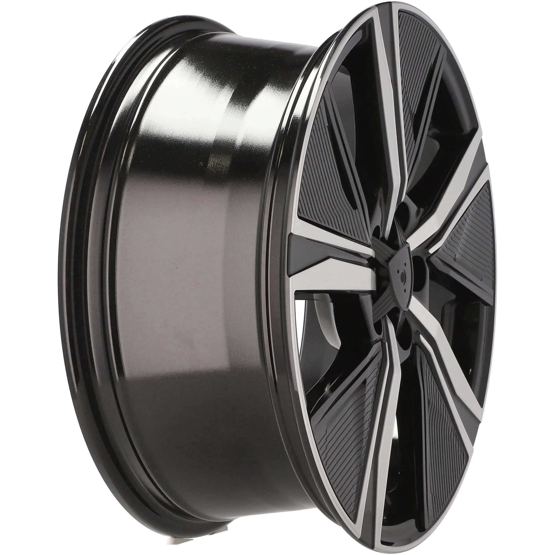 Alu kola pro Peugeot Y1187F 7.5x18 5x108 ET44 65.1 Black Polished | Wheelsup.cz