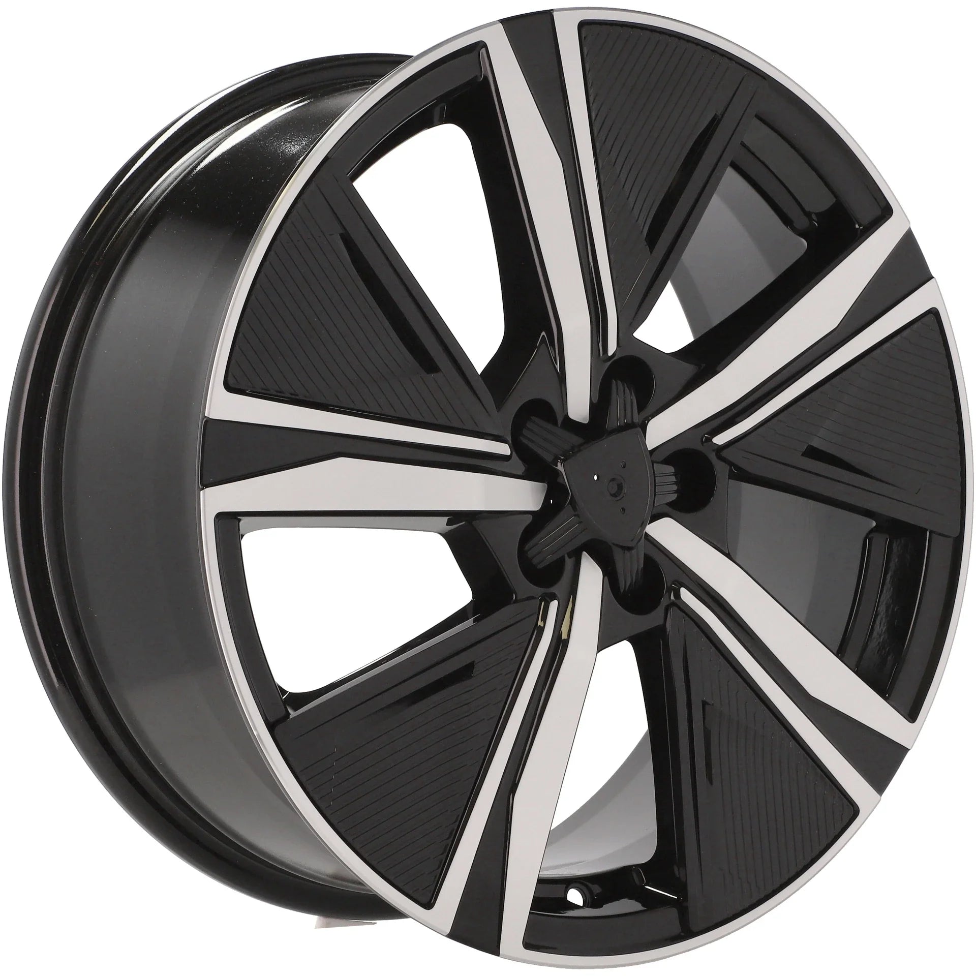 Alu kola pro Peugeot Y1187F 7.5x18 5x108 ET44 65.1 Black Polished | Wheelsup.cz