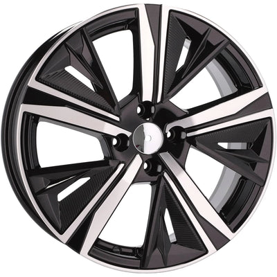 Alu kola pro Peugeot Y1187 7x17 4x108 ET25 65.1 Black Polished | Wheelsup.cz