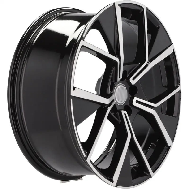Alu kola pro Volkswagen Y1196 8.5x19 5x112 ET38 57.1 Black Polished | Wheelsup.cz