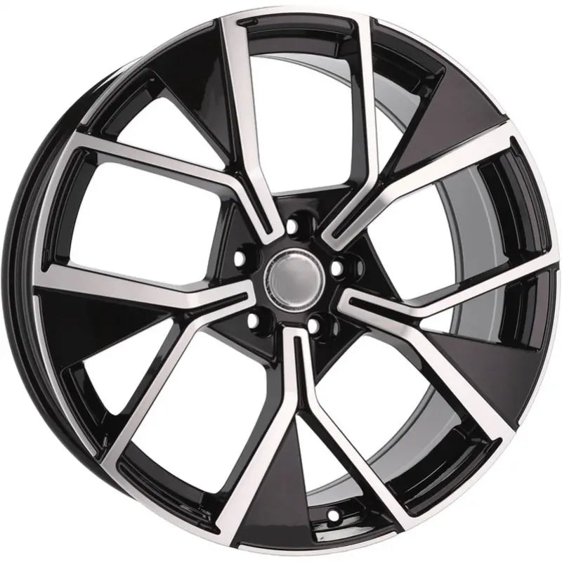 Alu kola pro Volkswagen Y1196 8.5x19 5x112 ET38 57.1 Black Polished | Wheelsup.cz