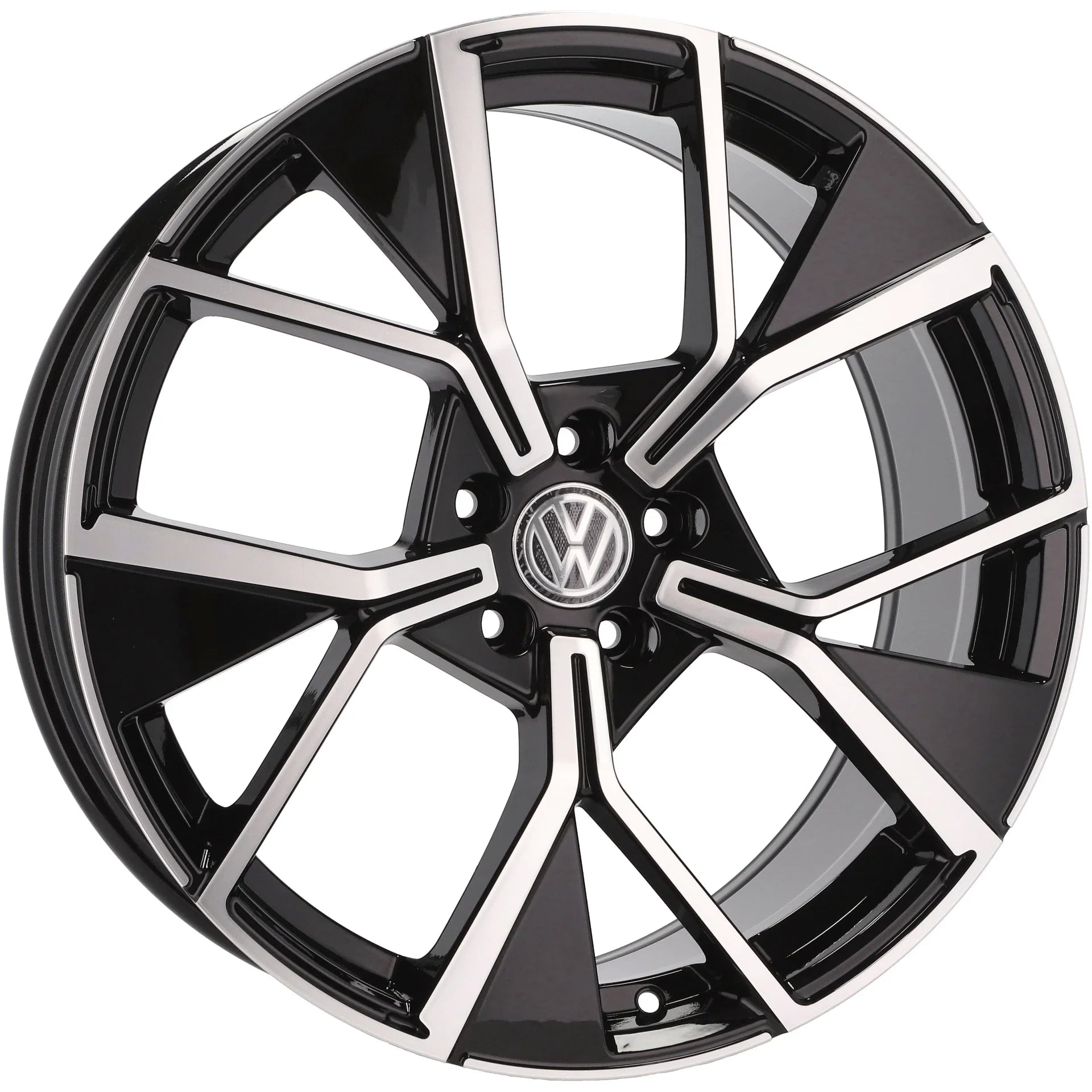 Alu kola pro Volkswagen Y1196 8.5x20 5x112 ET38 57.1 Black Polished | Wheelsup.cz