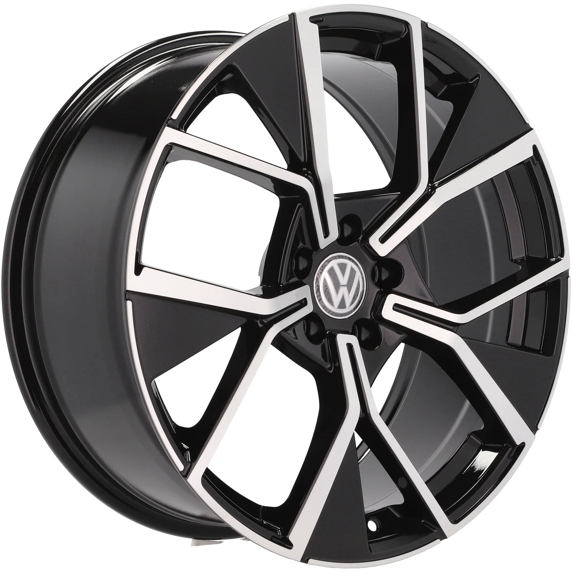 Alu kola pro Volkswagen Y1196 8.5x20 5x112 ET38 57.1 Black Polished | Wheelsup.cz