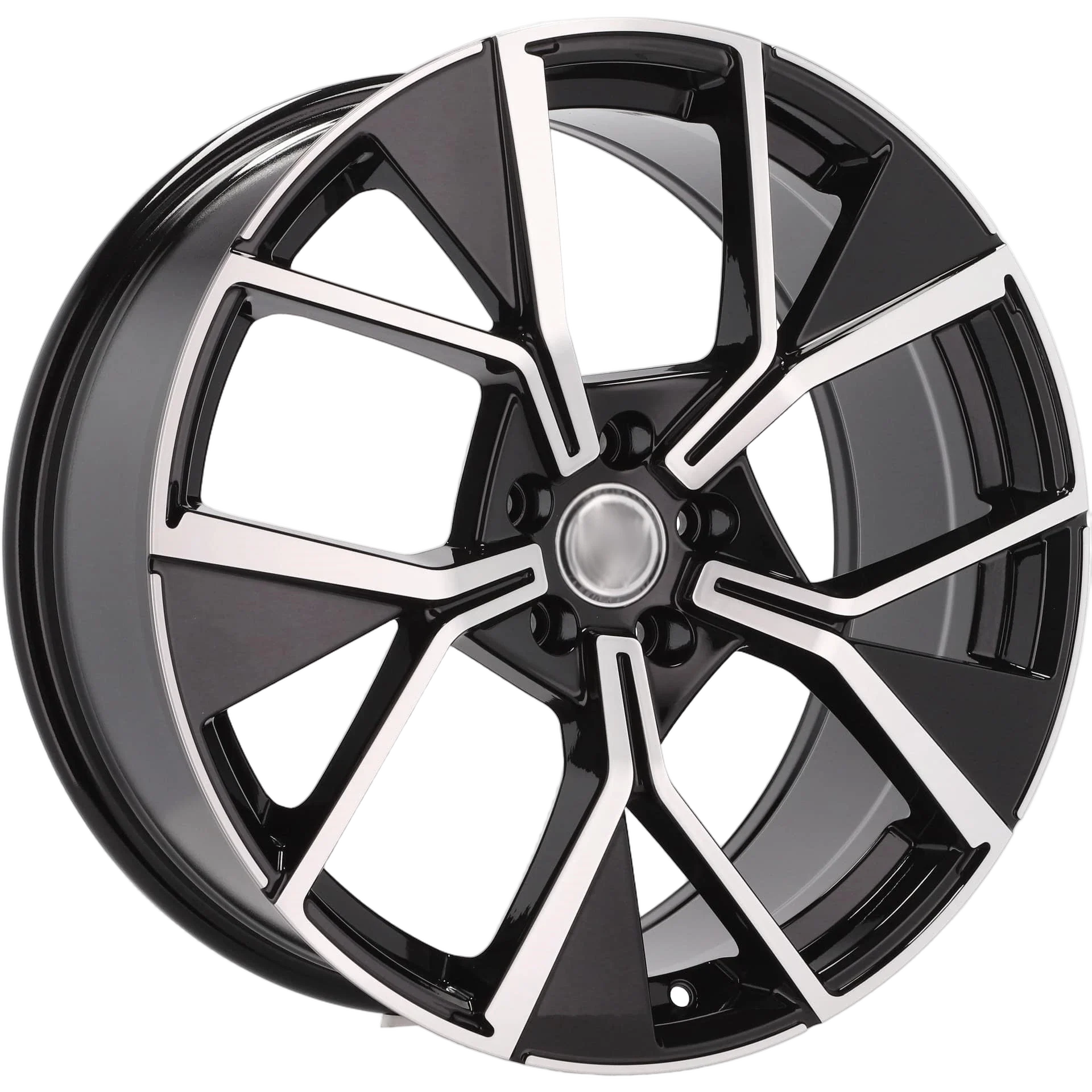 Alu kola pro Volkswagen Y1196 8.5x19 5x112 ET38 57.1 Black Polished | Wheelsup.cz
