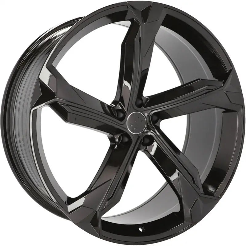 Alu kola pro Audi Y1201 9.5x22 5x112 ET26 66.6 Black | Wheelsup.cz