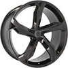 Alu kola pro Audi Y1201 9.5x22 5x112 ET26 66.6 Black